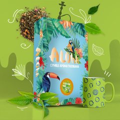 Ароматизована суміш Aloha Green tea 100g
