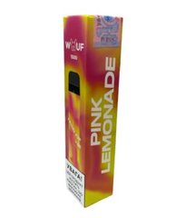 Одноразова Електронна сигарета WOUF 1500 "Pink Lemonade"