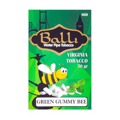 Табак Balli Green Gummy Bee (Зеленая Гумми Пчела) 50g