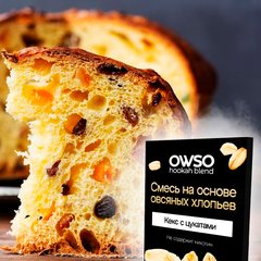 Бестабачная смесь OWSO "Кекс с цукатами" 100g