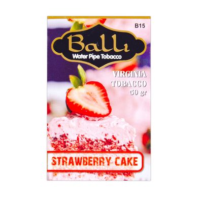 Табак Balli Strawberry Cake (Клубника Пирог) 50g