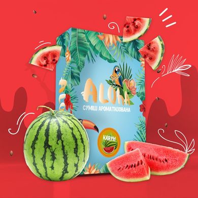 Ароматизированная смесь Aloha Watermelon (Арбуз) 100g