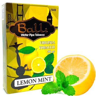 Табак Balli Lemon Mint (Лимон Мята) 50g