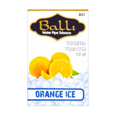 Табак Balli Orange Ice (Апельсин Лед) 50g