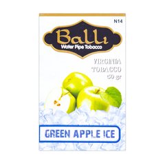 Тютюн Balli Green Apple Ice (Зелене Яблуко Лід) 50g