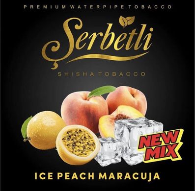 Тютюн Serbetli Ice Peach Maracuja 50g