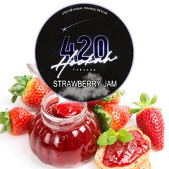 Тютюн 420 Dark Line Strawberry Jam 100g