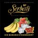 Тютюн Serbetli Ice Banana Strawberry 50g в магазині Hooka