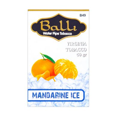 Тютюн Balli Mandarin Ice (Мандарин Лід) 50g