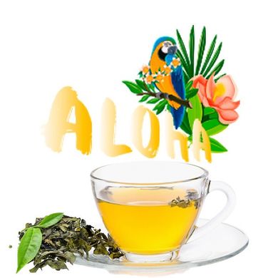 Ароматизированная смесь Aloha Green tea 40g