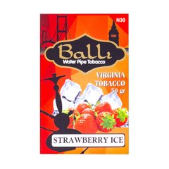 Тютюн Balli Strawberry Ice (Полуниця Лід) 50g