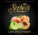 Тютюн Serbetli Lime Spiced Peach 50g в магазині Hooka