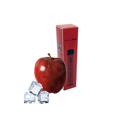 Одноразова Електронна сигарета ELUX Bomb 3500 "Red Apple Ice"