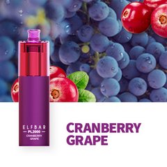 Одноразовий POD ELF BAR PL2000 "Cranberry Grape"