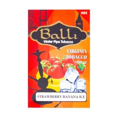 Табак Balli Strawberry Banana Ice (Клубника Банан Лед) 50g