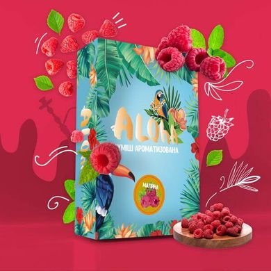 Ароматизированная смесь Aloha Raspberry (Малина) 100g