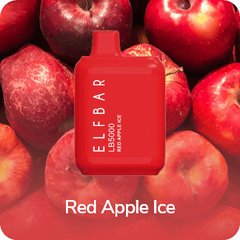 Одноразовий POD ELF BAR LB5000 "Red Apple Ice"