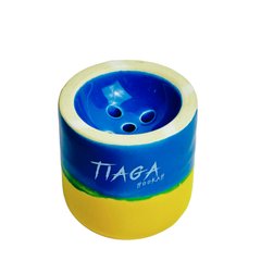 Чаша Tiaga Yellow-Blue
