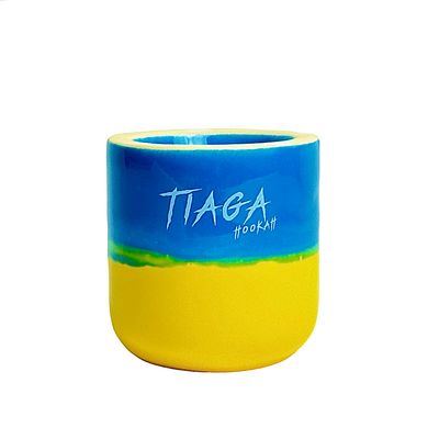 Чаша Tiaga Yellow-Blue