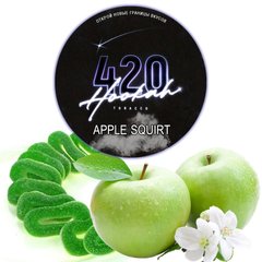 Табак 420 Dark Line Apple Squirt 100g