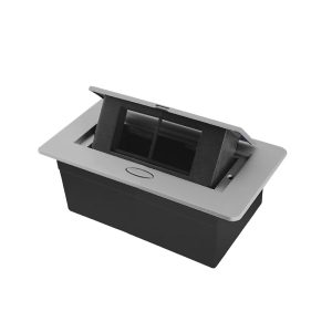 LIVOLO меблева розетка одинарна срібний вбудована у стільницю (VL-SHS012-I)